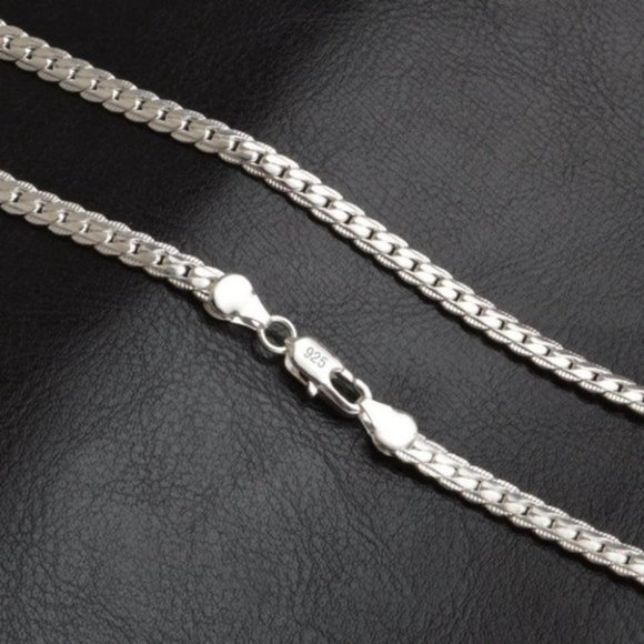 NEW 20'' 925 Sterling Silver Braided Snake Chain - Picture 2 of 9